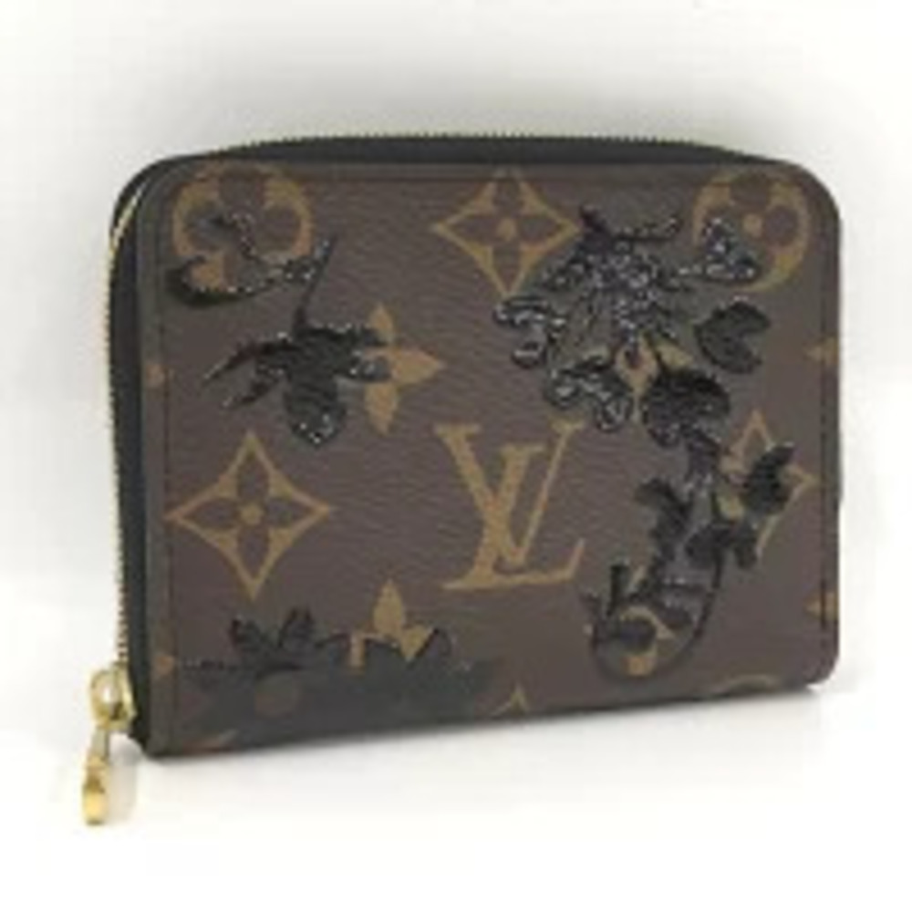 LOUIS VUITTON Zippy Wallet Coin Monogram Blossom